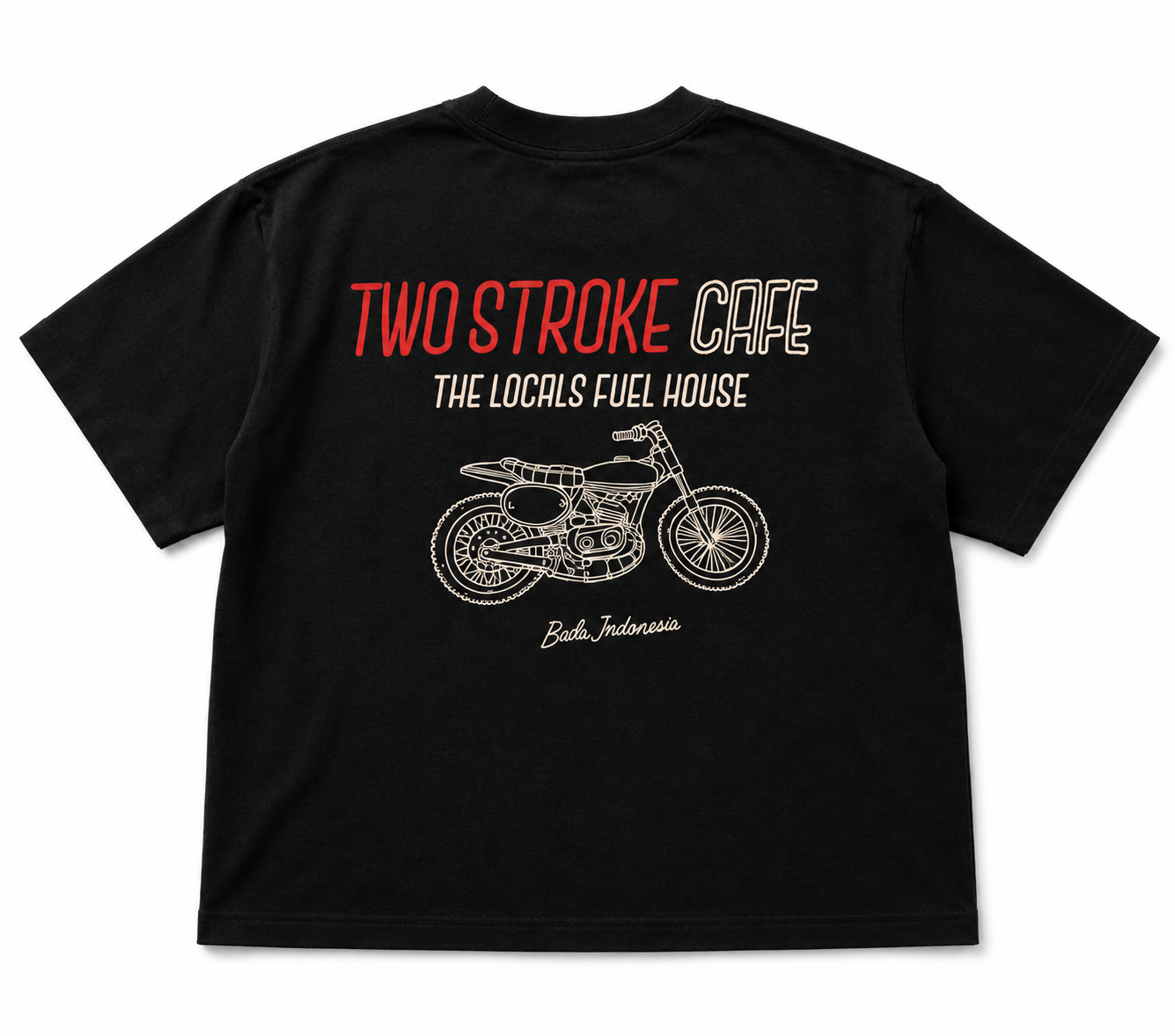 Little Trouble - Two Stroke Cafe T-Shirt