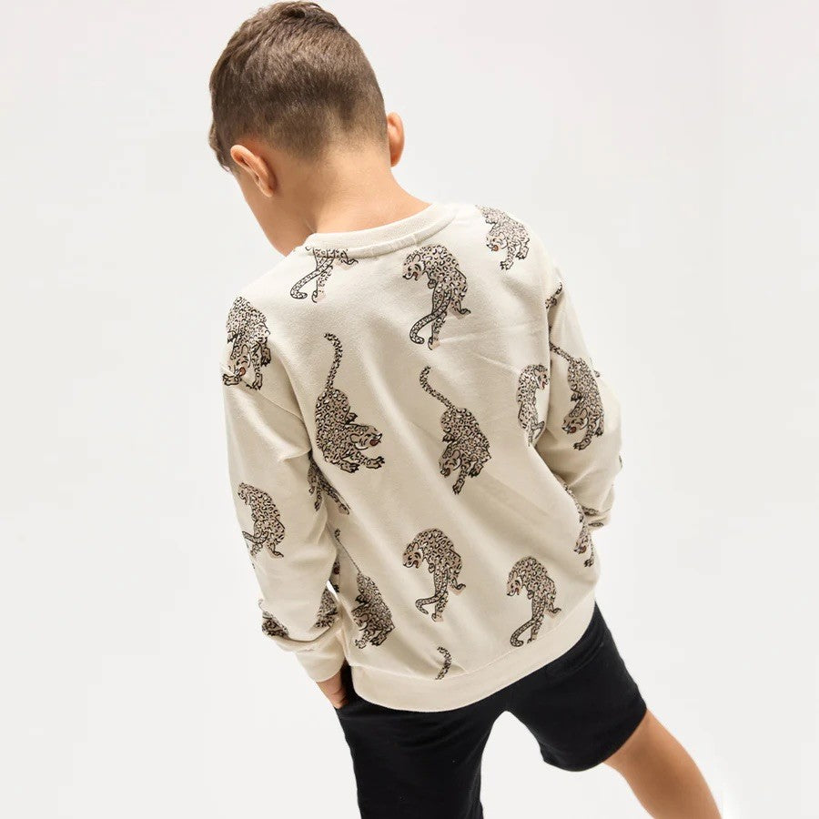 Miles The Label - Leopards on Birch Sweatshirt|182472