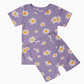 "My Jammies" Organic Pjs - Short- Daisies|202598