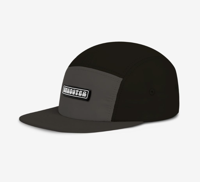 Runner Nylon Five Panel Charcoal|155739