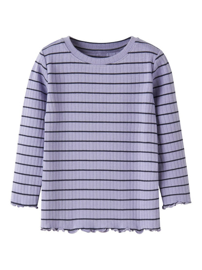 Name It - Stripe Ruffle Long Sleeve|225509