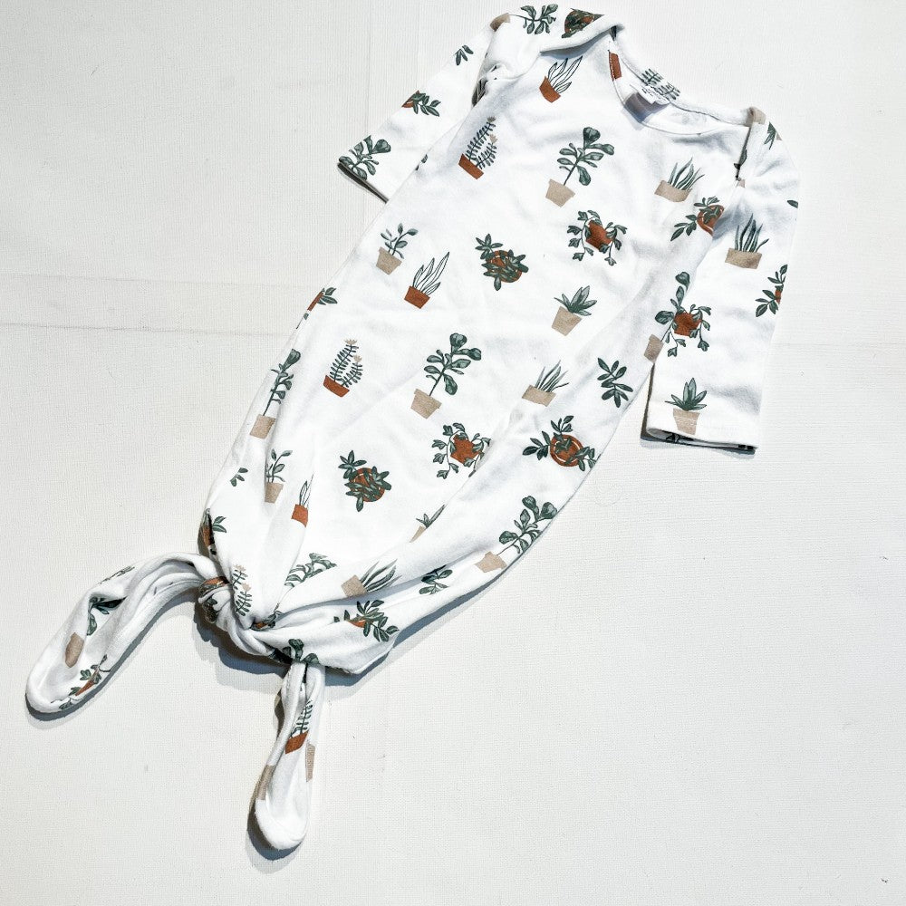 Nordstrom Knotted Gown 0-3M|161578
