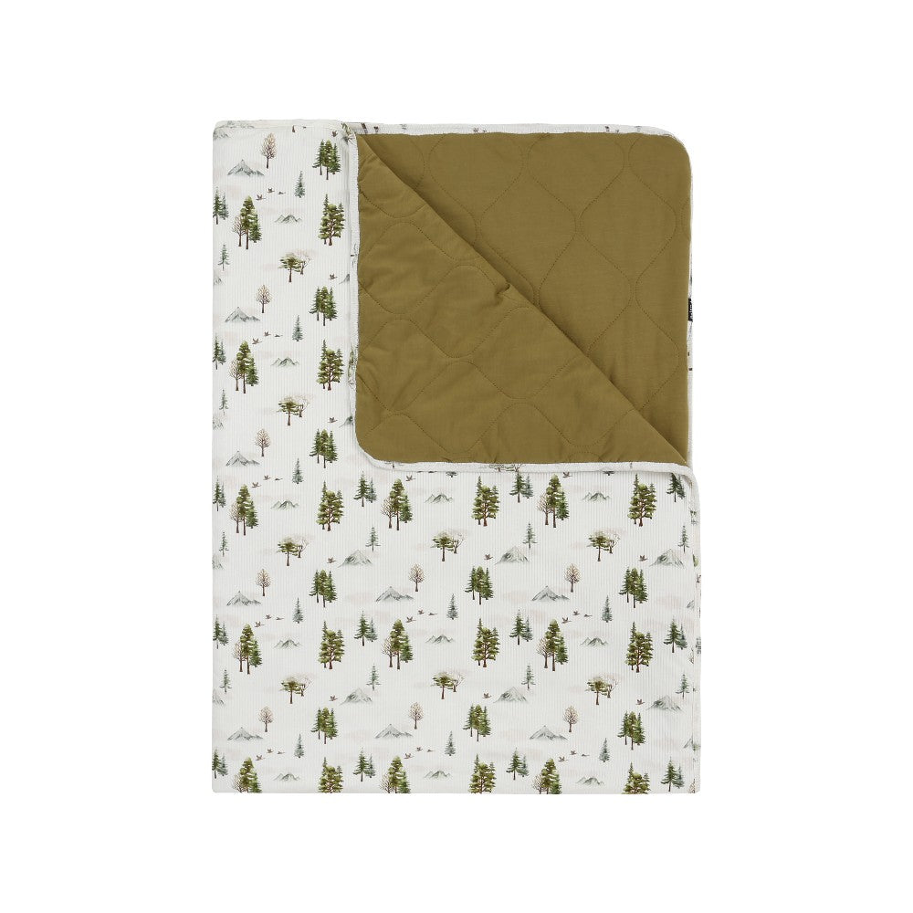Belan.J - 2.5 TOG Dreamer Blanket Ribbed Misty Forest/ Basil 43.3"x59"|217826