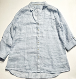 Sigrid Olsen 100% Linen Shirt Large|214039