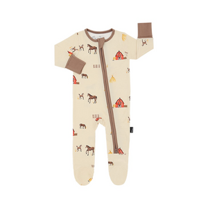 Belan.J - Footed Zipper Sleeper Hay Neighbour|153093