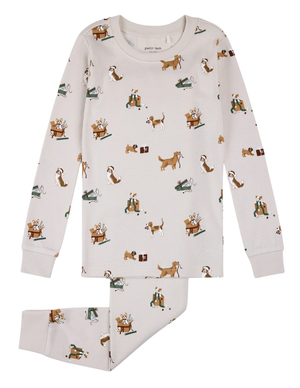 Petit Lem - 2 Piece PJ - Christmas Pups