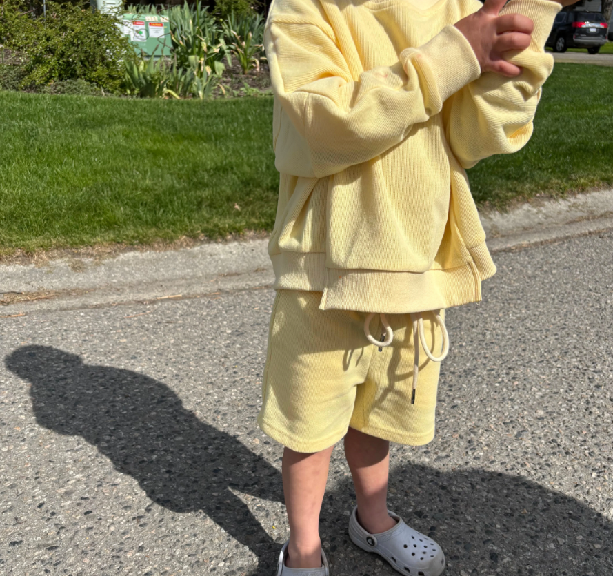 Roobear Sweatsuit Mini - Butter Yellow|147753