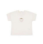 Jamie Kay - Pima Cotton Mimi Top - Parchment Blushing Berry|136613
