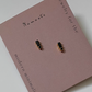 Rectangle Pearl Earrings -18K PVD Gold Plating|186976