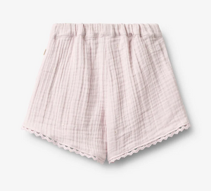 Wheat - Shorts Lace Eileen purple light flowers|197189