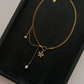 Willow Necklace - 18K PVD Gold Plating|176935