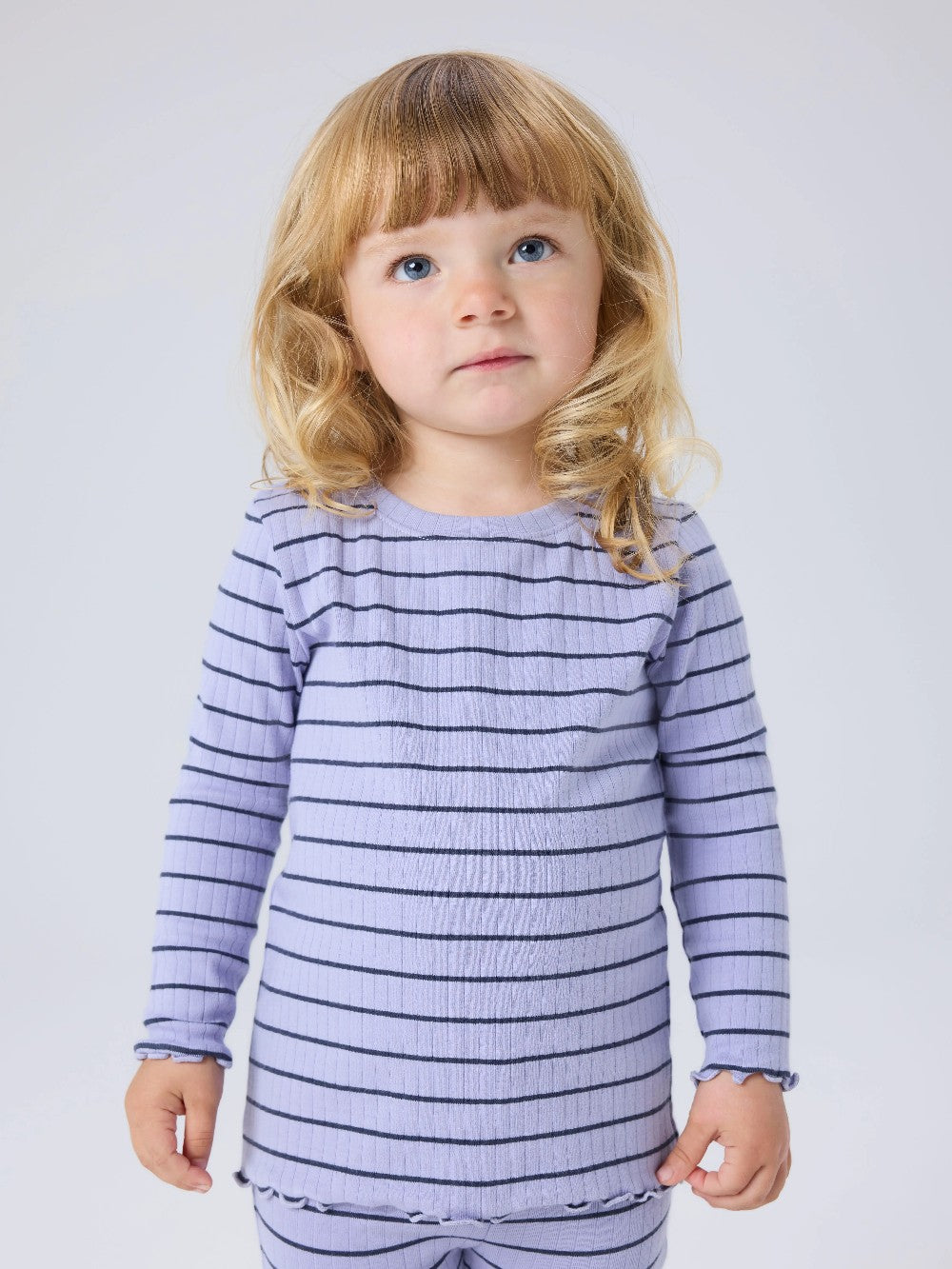 Name It - Stripe Ruffle Long Sleeve|225505