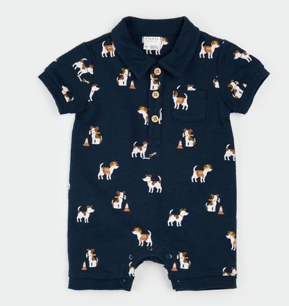 Petit Lem - Romper - Working Pups|187233