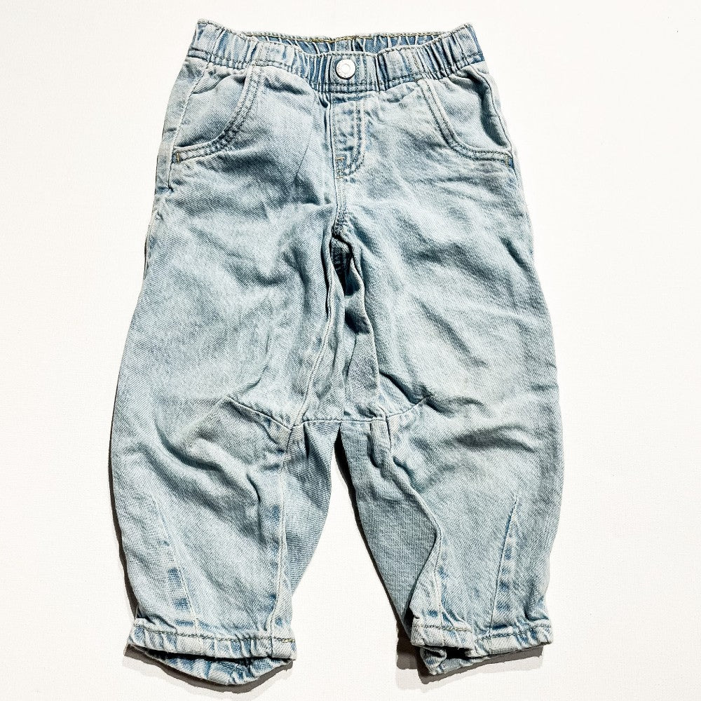 Old Navy Barrel Jeans 2Y *Imperfection|222319