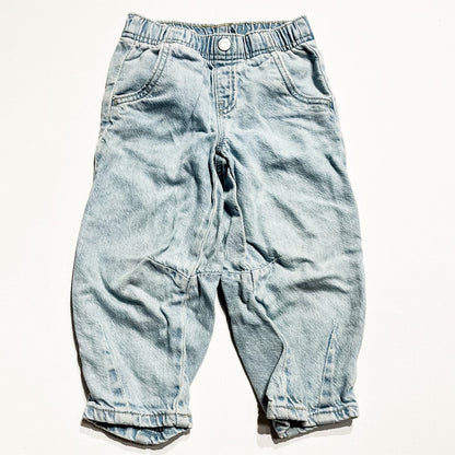 Old Navy Barrel Jeans 2Y *Imperfection|222319