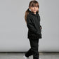 Little Bipsy - Henley Hoodie - Black|114390