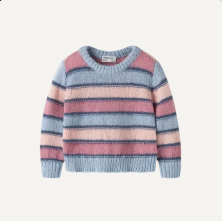 Name It - Striped Knit Sweater|216884