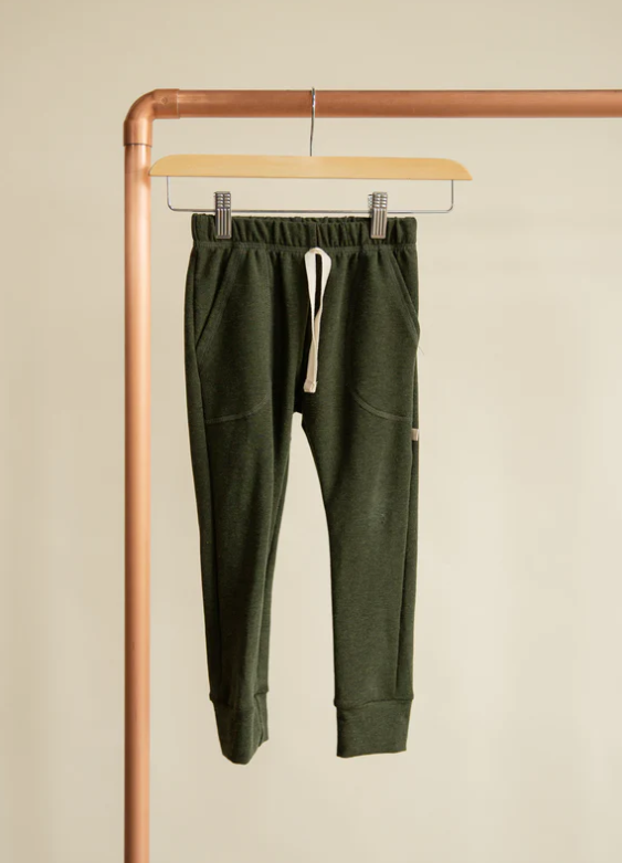 Jax & Lennon - Terry Lounge Pants - Jade|109778