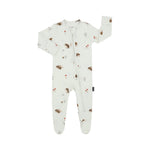 Belan.J - Footed Zipper Sleeper - Hedgehogs|217801