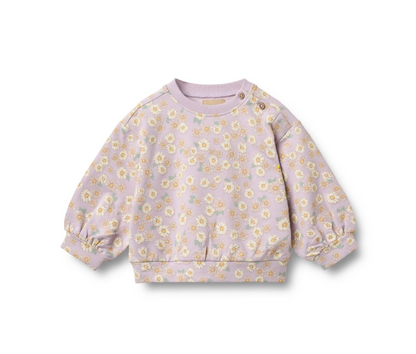 Wheat - Sweatshirt L/S Lia Lavender Daisies|191180