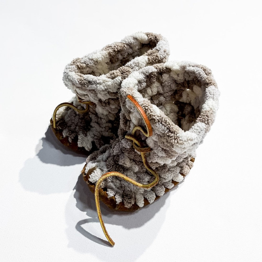 Knit Slippers 3/4C|202873