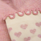 Minymo - Light Rose Lettuce Hem Socks|162675