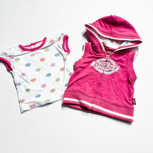 Dickies Vest Set 0-6M|213690