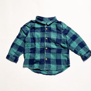 Zara Button Up Shirt 12-18M|132266
