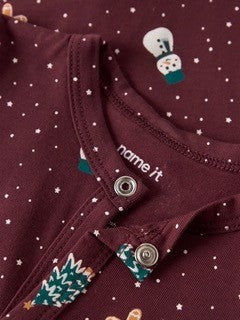 Name It - Christmas Button Up Sleeper 4976|232053