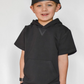 Little Bipsy - Short Sleeve Hoodie - Black|97760