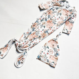 Copper Pearl Knotted Gown NB|169027