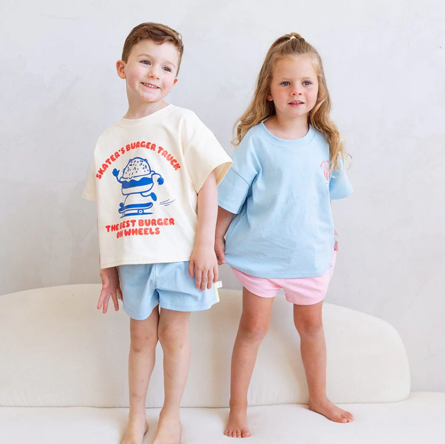 Roobear - Organic Cotton Double Striped Shorts|212537