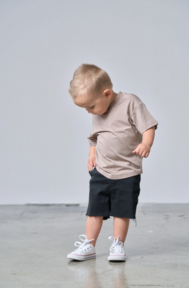 Boys Denim Short - Black Wash|142073