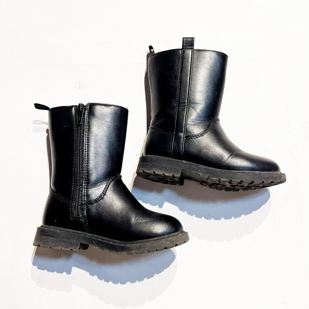 Old Navy Black Boots 8|178825