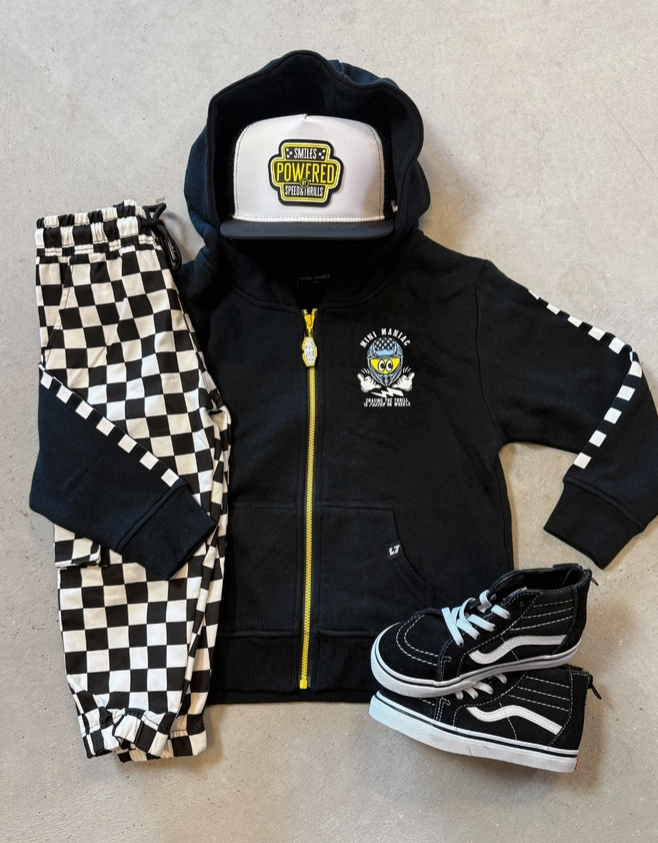 Little Trouble - Mini Maniac Zip-Up Hoodie|178705