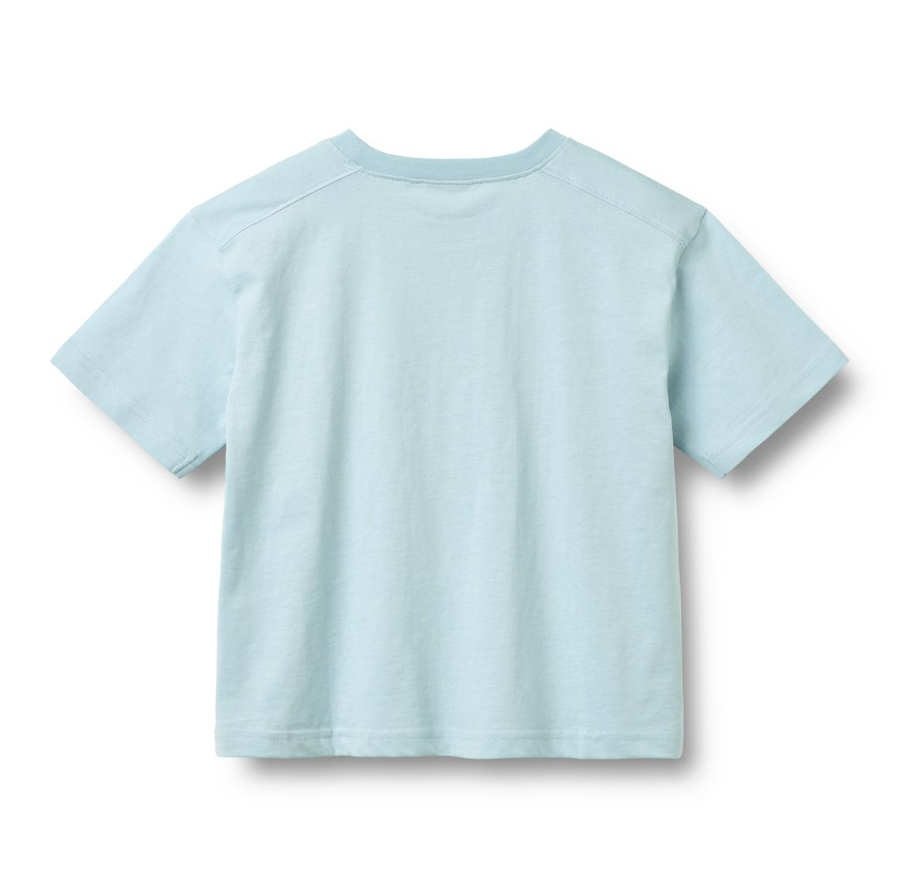 Wheat - T-shirt S/S Kim Summer Sky|197204
