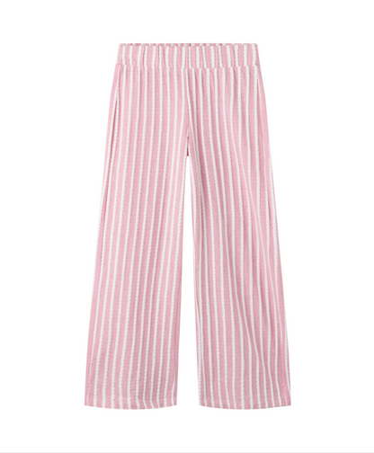 Name It - Pink Cabana Wide Leg Pants|213810