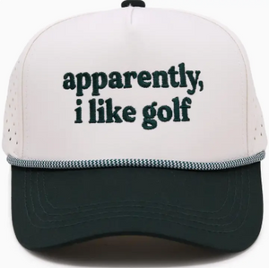 Apparently, I Like Golf - Green/Beige|205883