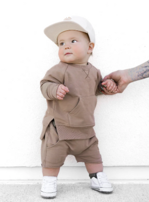 Little Bipsy - Pocket Pullover - Taupe|94682