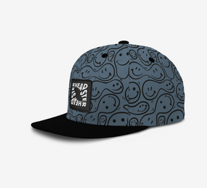 Simply Happy Snapback Slate Blue|155741