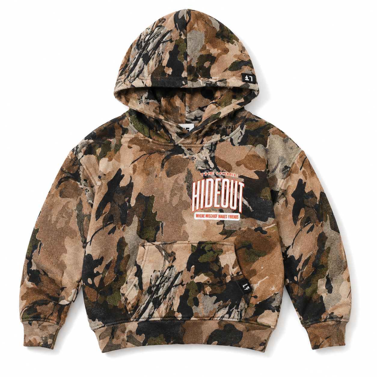 Little Trouble - Camo Homie Hoodie