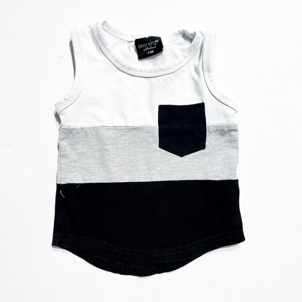 Little Bipsy SHirt 3-6M **Imperfection|232168