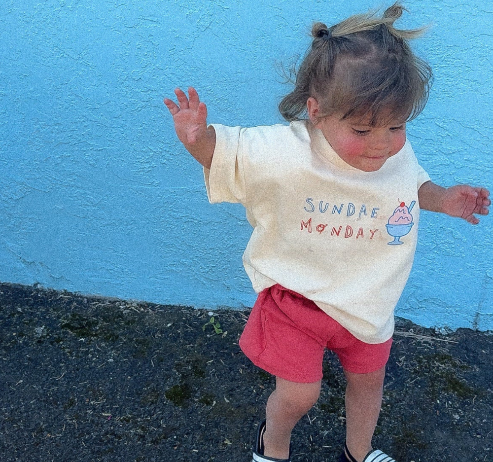 Roobear - Sundae Monday - Organic Cotton Tee|147714