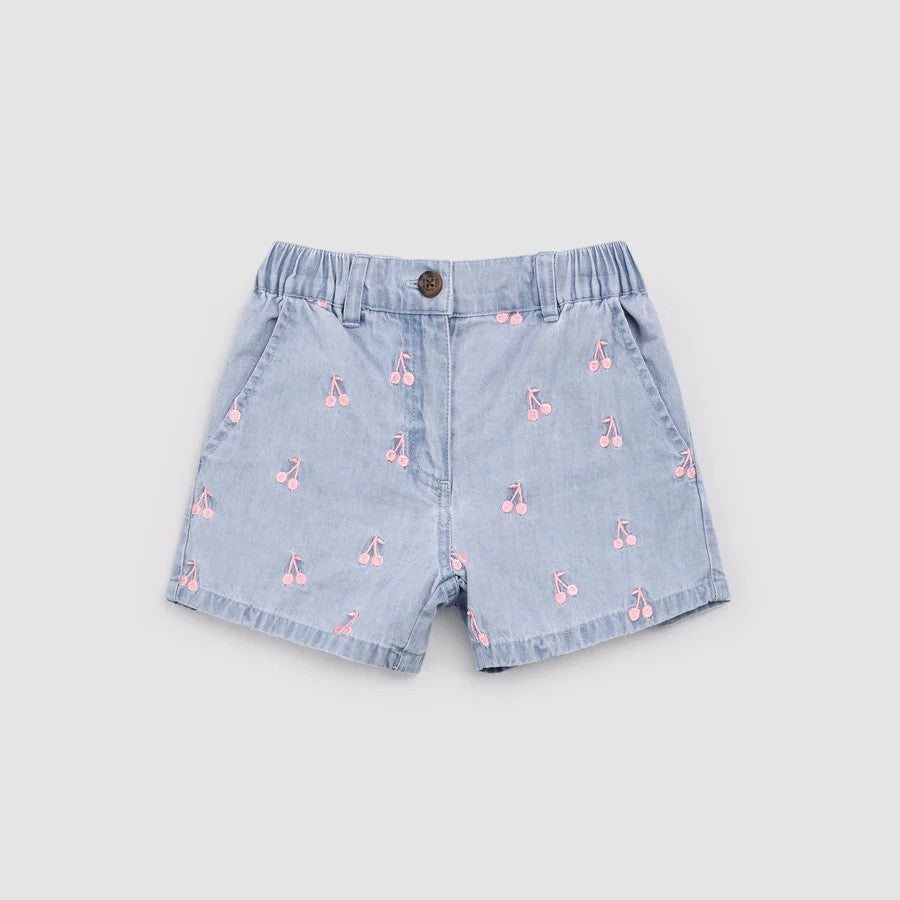 Miles The Label - Woven Cherry Shorts|190600