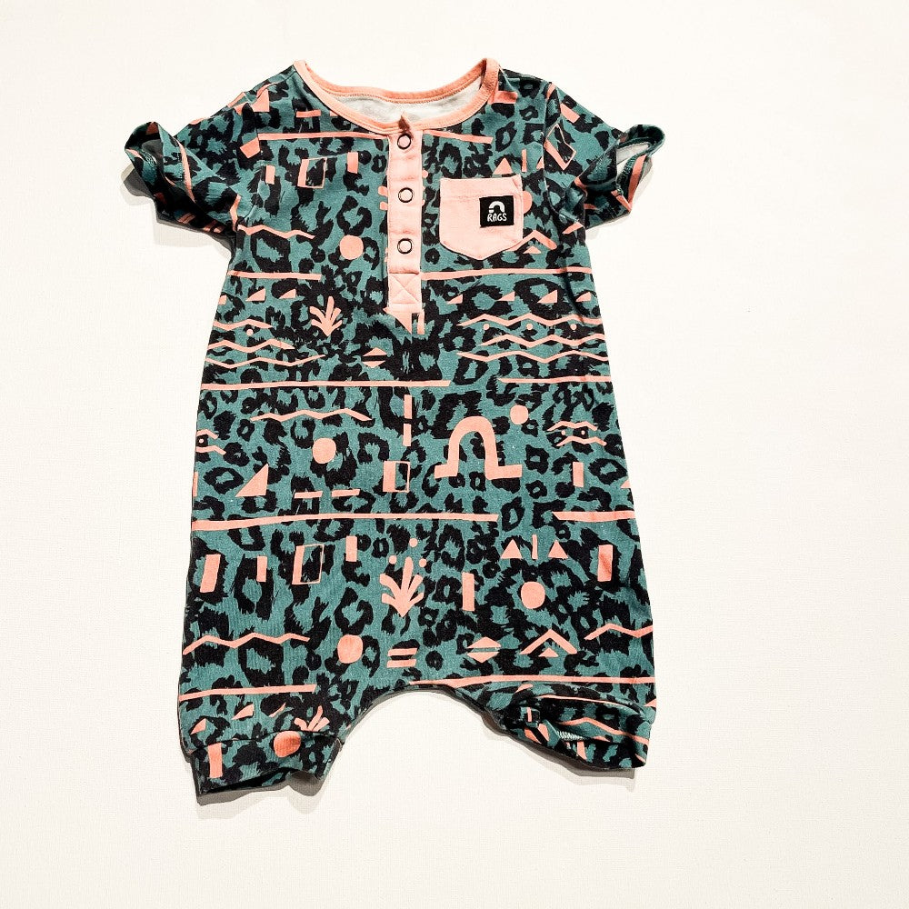 Rags Romper 6-12M|220151