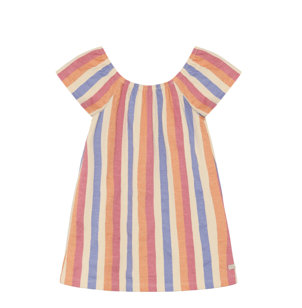 Daily 7 - Ruffle Dress Stripe|200657