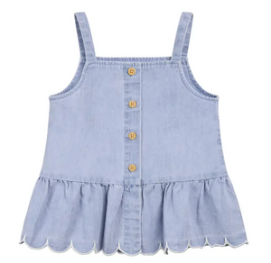 Miles The Label - Woven Blue Denim|187582