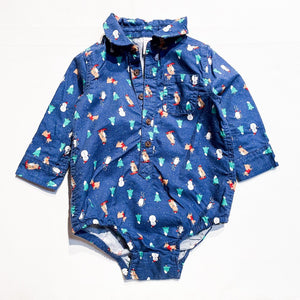 Joe Fresh Button Up 6-12M|140644