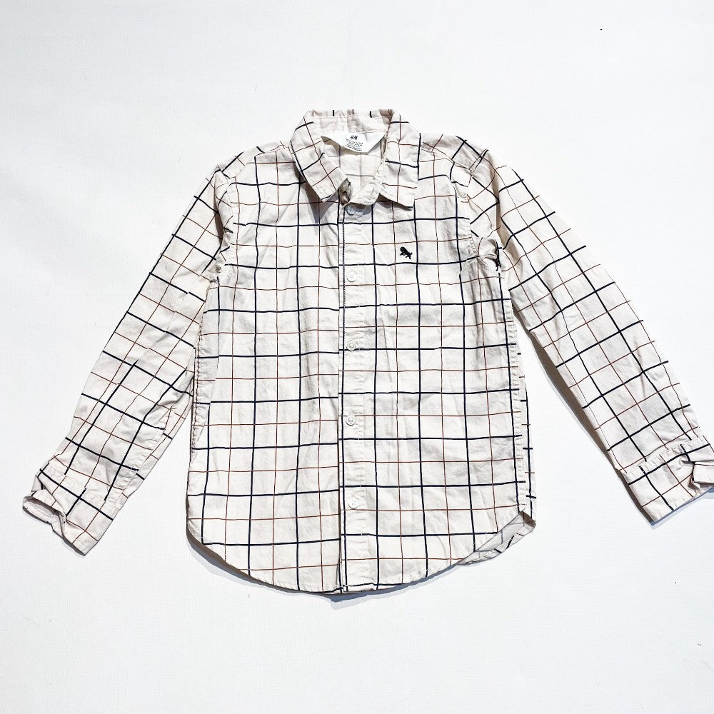 H&M Button UP Shirt 5-6Y|136806