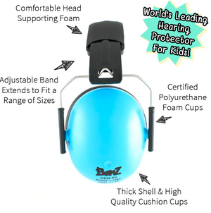 Baby Benz Earmuffs - Kids  2Y+ - Sky Blue|151675